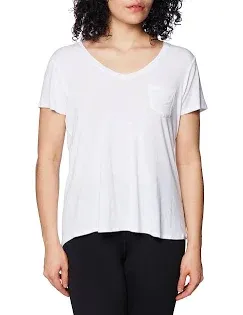 Photo 2 of Foundation V-Neck Top - Women's     white xl