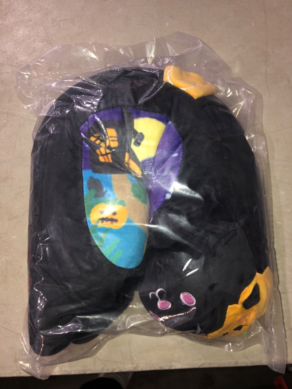 Photo 1 of (READ FULL POST) Long Cat Plush Body Pillow, 28" Cute Black Cat Stuffed Animals Soft Kawaii Plushies, Halloween Cat Plush Pillow Kitten Doll Big Cat Plush Toys for Kids Girls Girlfriend Teen Lover Black Pumpkin Cat 27.6Inch/70CM