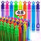 Photo 1 of 48 Pcs Mini Christmas Bubble Wands Bulk for Kids Christmas Party Favors, Outdoor Indoor Activity Use, Gifts for Girls Boys Toddlers (Christmas-2)