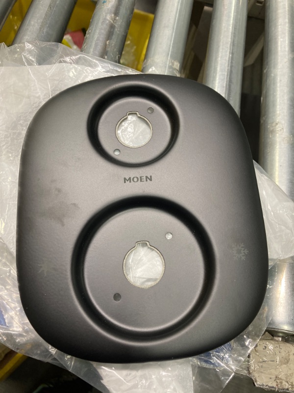 Photo 1 of Moen Align Matte Black Moentrol 3-Function Diverter Transfer Valve Trim Kit, Bathroom Double Shower Handle, Valve Required, T3290BL