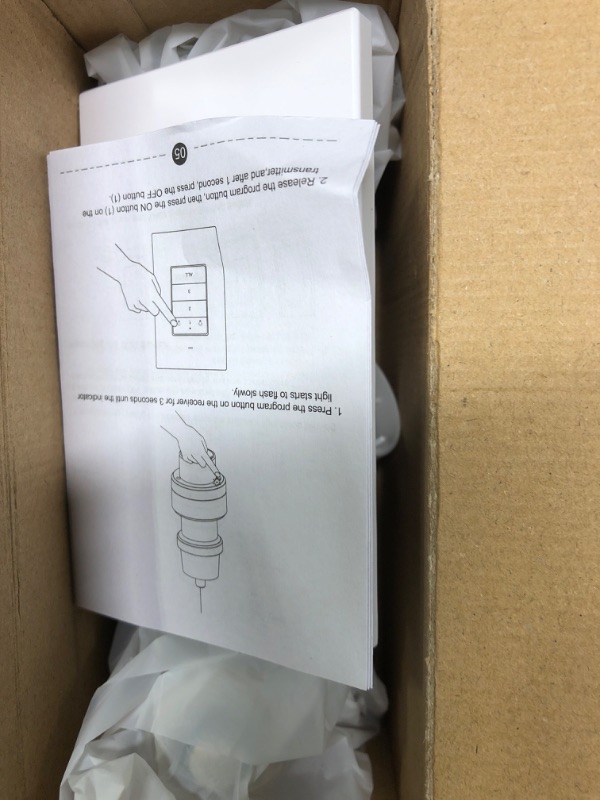 Photo 1 of DEWENWILS Remote Control Light Socket, Wireless Light Switch for Pull Chain Light Lamp Fixtures, 100FT Range, No Wiring Needed, ETL Listed(1 Wall Mounted Controller+3 Socket, Shorter Version)