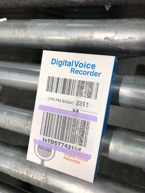 Photo 1 of 64GB Digital Voice Recorder - Portable Recording Device with Playback, Voice Activated Recorder with Noise Reduction for Interviews/Meeting/Classes, Audio Recorder Transfer File to Computer