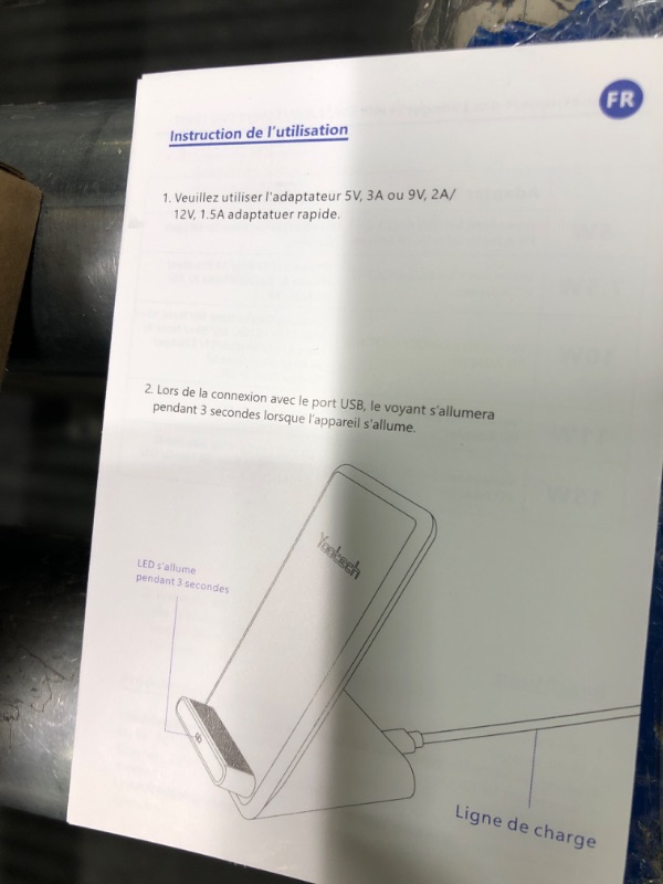 Photo 3 of  Wireless Charger Qi-Certified 10W Max Wireless Charging Stand