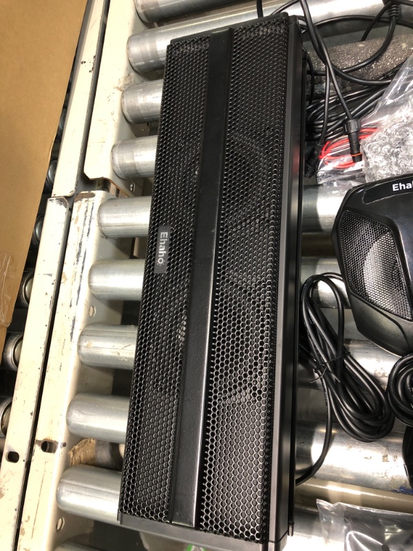 Photo 5 of 2.1CH Stereo UTV Sound Bar with Subwoofer, ATV Soundbar with RGB Lights, Waterproof Golf Cart Bluetooth Speakers, Amplified Marine Sound Bar Compatible with SXS Polaris RZR Can-Am