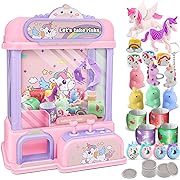 Photo 1 of BTEC Claw Machine for Kids, Mini Claw Machine with Toys Inside, Candy Vending Grabber Machine for Girls Ages 4 5 6 7 8 9