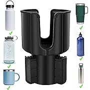 Photo 1 of Car Cup Holder Expander Adapter Adjustable Base, NARUNDREN Compatible for Yeti 20/26/30 oz Hydro Flasks Large 32/40oz, Fits Most Cup Holder, Diameter Bottles in 3.2"-3.8" (1pcs)