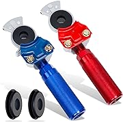 Photo 1 of KOOTANS Service and Emergency Glad Hands and Anodized Aluminum Extension Handles Grips Set for Semi Truck Trailer Tractor RVs, Air Brake Coupling Handshake, Gladhands Connector