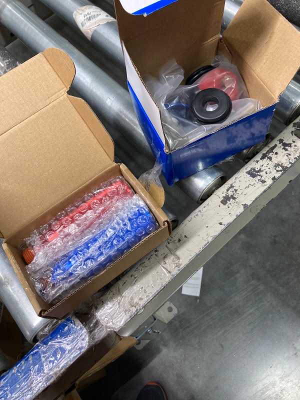 Photo 1 of KOOTANS Service and Emergency Glad Hands and Anodized Aluminum Extension Handles Grips Set for Semi Truck Trailer Tractor RVs, Air Brake Coupling Handshake, Gladhands Connector