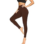 Photo 1 of Soft Leggings for Women - High Waisted Tummy Control No See Through Workout Yoga Pants