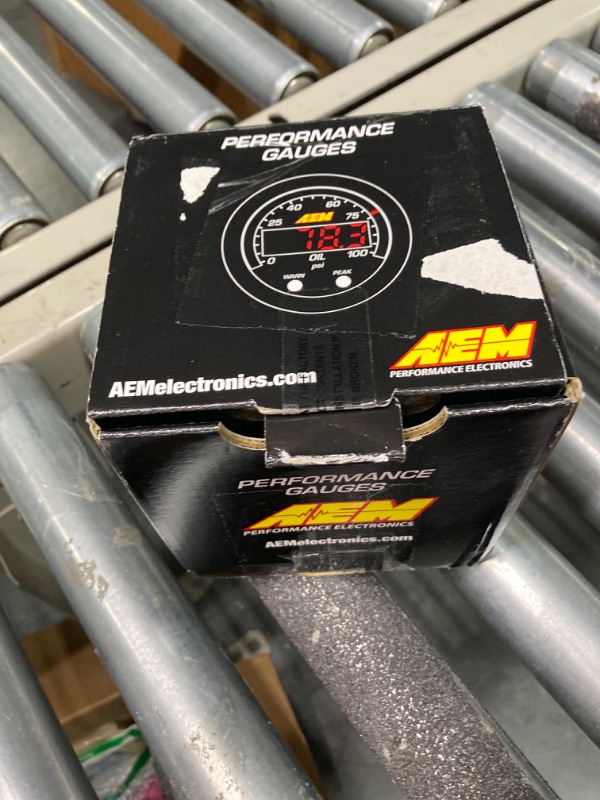 Photo 1 of AEM 30-0300 X-Series Wideband UEGO AFR Sensor Controller Gauge