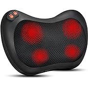 Photo 1 of iKristin Back Massager, Shiatsu Neck Massager with Heat, Electric Back Massager for Shoulder, Back, Leg, Deep Tissue Kneading Massage to Relief Muscles, Massage Pillow Gift for Mom/Dad/Women/Men