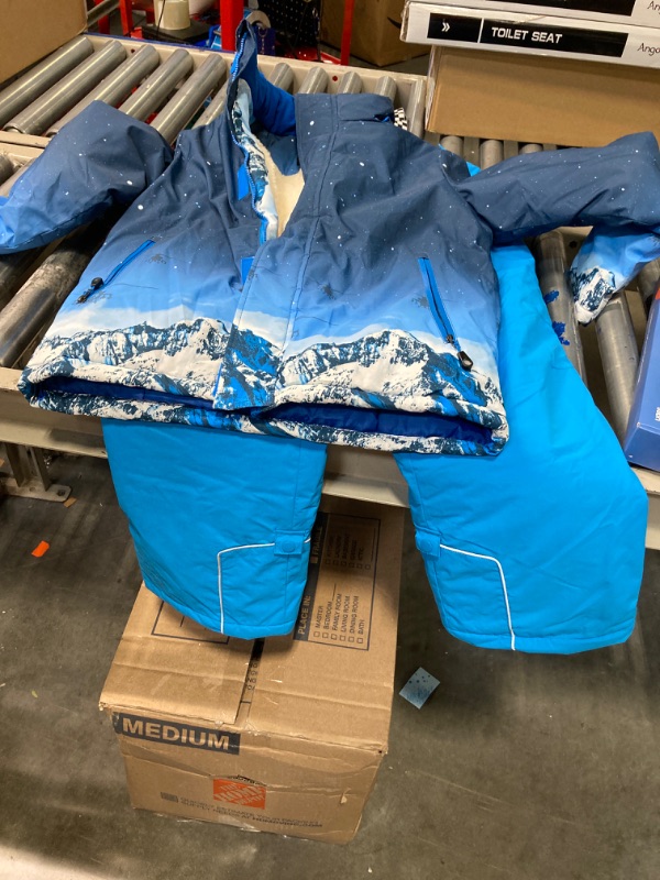 Photo 1 of Boys Ski Jacket Snow Jacket Pants Suits Windproof Waterproof Winter Coats