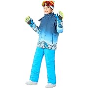 Photo 1 of Boys Ski Jacket Snow Jacket Pants Suits Windproof Waterproof Winter Coats