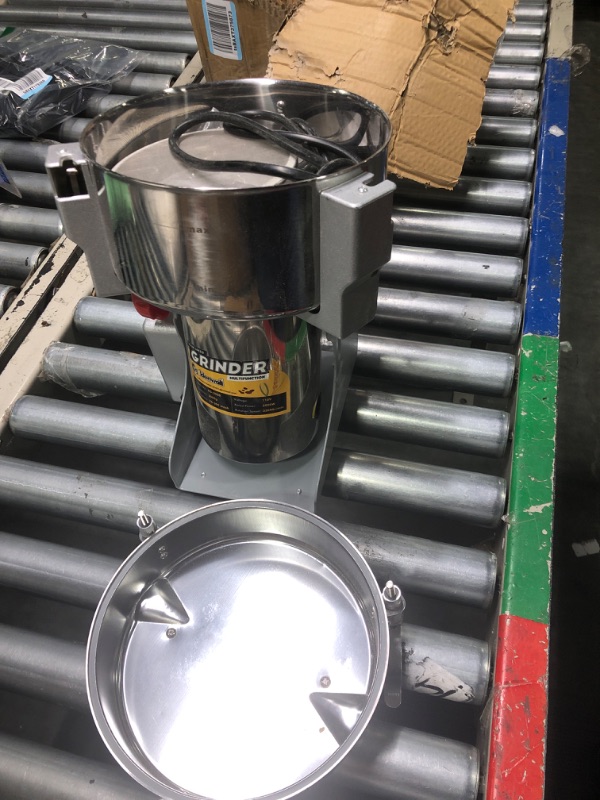 Photo 1 of CGOLDENWALL 2500g Electric Grain Grinder Mill Safety Upgraded 3600W High-speed Spice Herb Grinder Commercial Superfine Machine Dry Cereals Pulverizer CE 110V (2500g Swing Type)