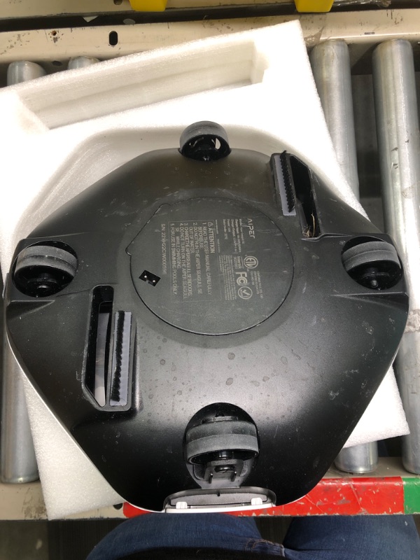 Photo 1 of AIPER Seagull SE Cordless Robotic Pool Cleaner, Pool Vacuum Lasts 90 Mins, LED Indicator, Self-Parking, Ideal for Above Ground Pools up to 860 Sq.ft - White