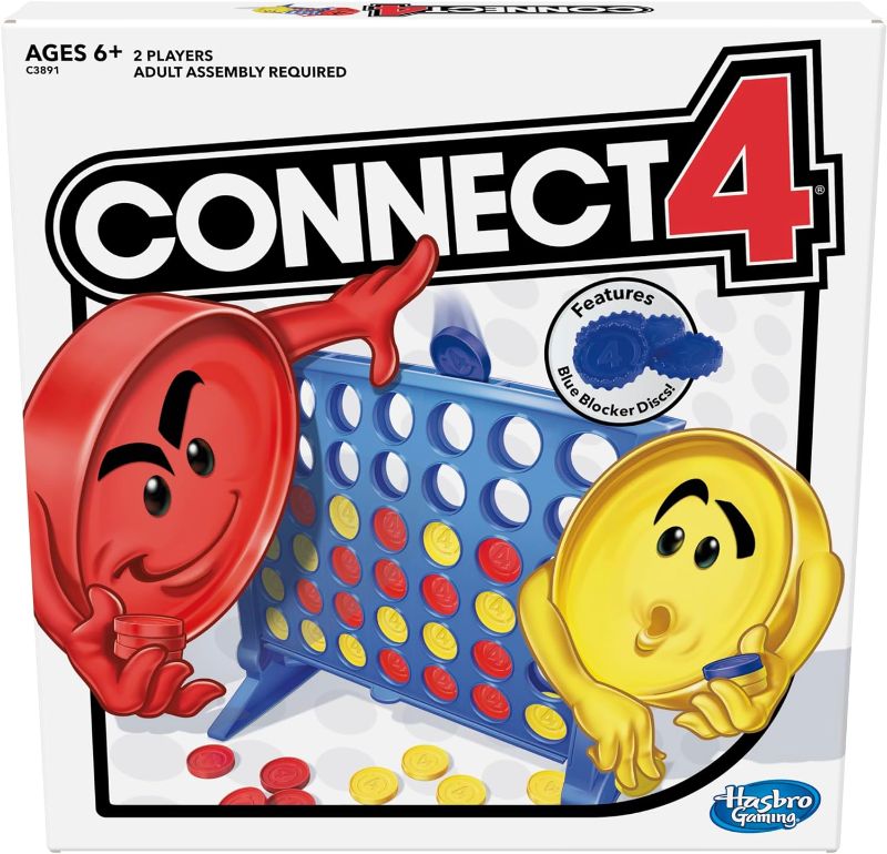 Photo 1 of **MISSING CHIPS** 
Hasbro Gaming Connect 4 Strategy Board Game for Ages 6 and Up (Amazon Exclusive)
