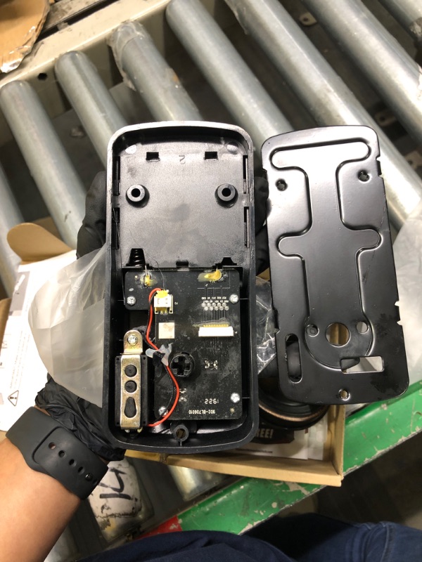 Photo 1 of ***FOR PARTS ONLY - ALL SALES ARE FINAL***
OrangeLion Keyless Entry Deadbolt Lock, Electronic Keypad Door Lock, Auto Lock, 1 Touch Locking, 20 User Codes, Easy to Install, Oil Rubbed Bronze
