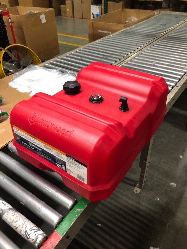 Photo 2 of Attwood 8812LLPG2 EPA Certified 12 Gallon Low-Profile Portable Fuel Tank with Gauge