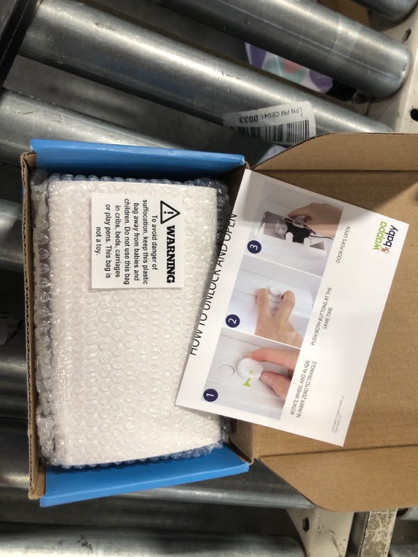 Photo 1 of Baby Safety Outlet Cover BOX [Patent Pending] Double Lock for Much Better Toddler Proofing, Easier Operation, Simple 3 Step Install with Included Screws. Provides Extra Space Inside for Plugs,Adapters White 1 Count (Pack of 1)