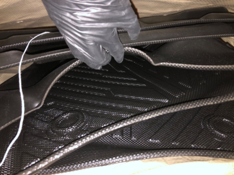 Photo 1 of Floor Mats Custom for Kia NIRO EV 2022 2021 2020 2019 All Weather Protection TPE Heavy Duty Non-Slip Automotive Floor Liners Fits Front & 2nd Row Full Set NIRO EV Accessories