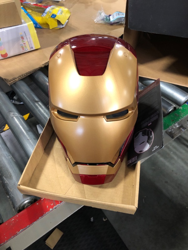 Photo 3 of Avengers Marvel Legends Iron Man Electronic Helmet - Multicolor Characters