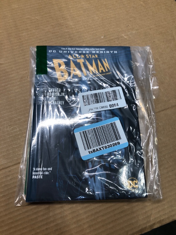 Photo 1 of All-Star Batman 1: My Own Worst Enemy Hardcover – April 25, 2017
