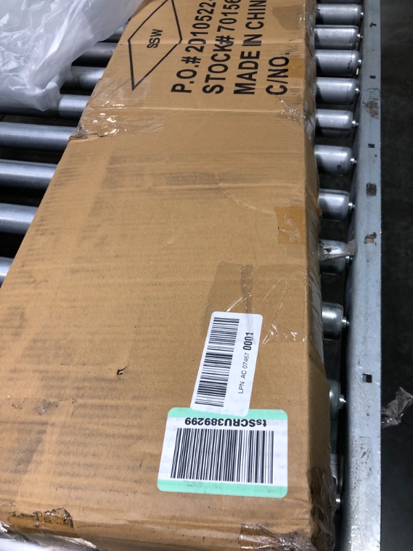 Photo 1 of SSWBasics Adjustable Black Costumer - Showcase Single Outfits - 48" to 72" Height - 25lb Capacity - Ideal for Thrift Shops and Large Retail Stores