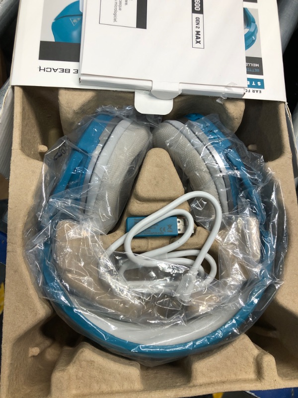 Photo 1 of Turtle Beach Stealth 600 Gen 2 MAX Wireless Multiplatform Amplified Gaming Headset for Xbox Series X|S, Xbox One, PS5, PS4, Nintendo Switch, PC, and Mac with 48+ Hour Battery – Teal Multiplatform Stealth 600 MAX Teal