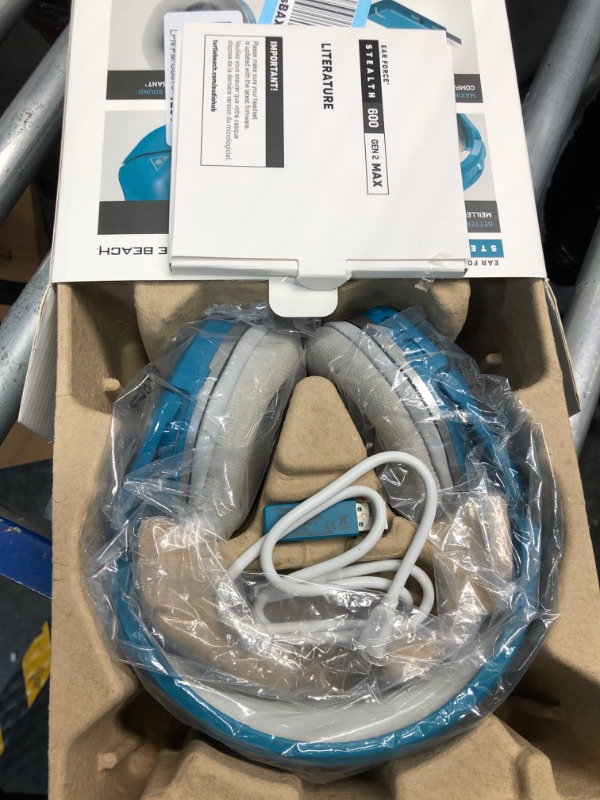 Photo 1 of Turtle Beach Stealth 600 Gen 2 MAX Wireless Multiplatform Amplified Gaming Headset for Xbox Series X|S, Xbox One, PS5, PS4, Nintendo Switch, PC, and Mac with 48+ Hour Battery – Teal Multiplatform Stealth 600 MAX Teal