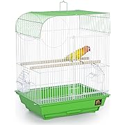 Photo 1 of Prevue Pet Products South Beach Flat Top Bird Cage, Lime Green (SP50091),14 1/8" L x 11 1/4" W x 18 1/8" H