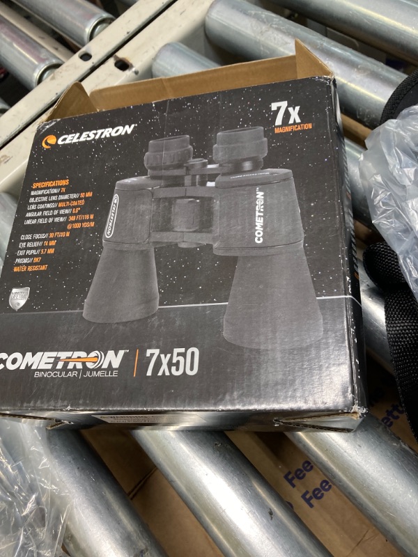 Photo 2 of Celestron 71198 Cometron 7x50 Binoculars (Black) with Basic Smartphone Adapter 1.25" Cometron w/ basic smartphone adapter***USED**** 