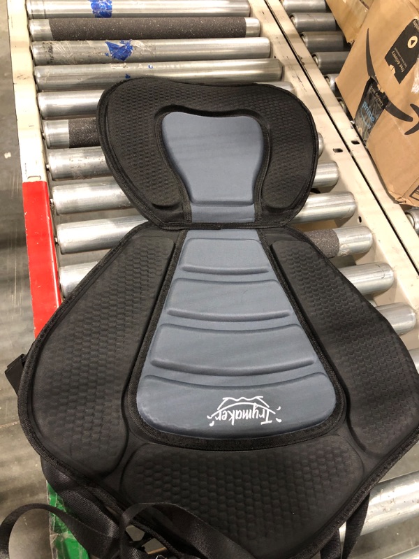 Photo 2 of Kayak Seat, Universal Kayak Seats with Back Support for Sit on Top, Adjustable Paddle Board Seat Sup Seat 1X Thicken Cushion Set