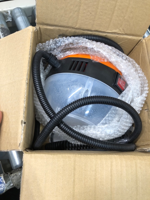 Photo 1 of 2500W Steam Cleaner, High Pressure Steamer for Cleaning, Handheld Portable Steam Cleaner for Home, Steam Cleaner for Furniture,carpet,Car, Upholstery, Kitchen, Bathroom, Grout and Tile Orange