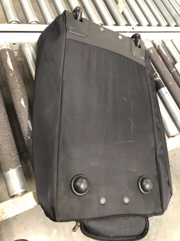 Photo 3 of *** MISSING PARTS***
 Rolling Garment Bags, Large Garment Duffle Bag with Wheels, 3 in 1 Garment Suit Luggage Bag for Women Men Business Travel Weekender, Black