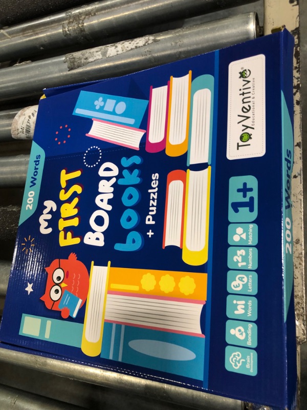 Photo 1 of TOYVENTIVE My First Board Books for Boys - Large Sets for Toddlers Ages 1, 2, 3, Interactive, Montessori Toys for 1, 2, 3 Year Olds with Learning Activities, Birthday Gifts for 1, 2, 3 Years Old Boy Blue