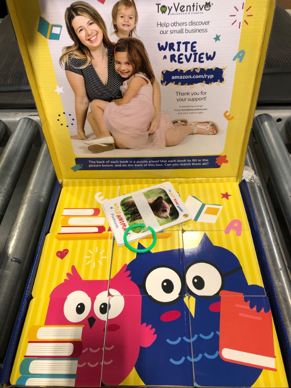 Photo 1 of TOYVENTIVE My First Board Books for Boys - Large Sets for Toddlers Ages 1, 2, 3, Interactive, Montessori Toys for 1, 2, 3 Year Olds with Learning Activities, Birthday Gifts for 1, 2, 3 Years Old Boy Blue