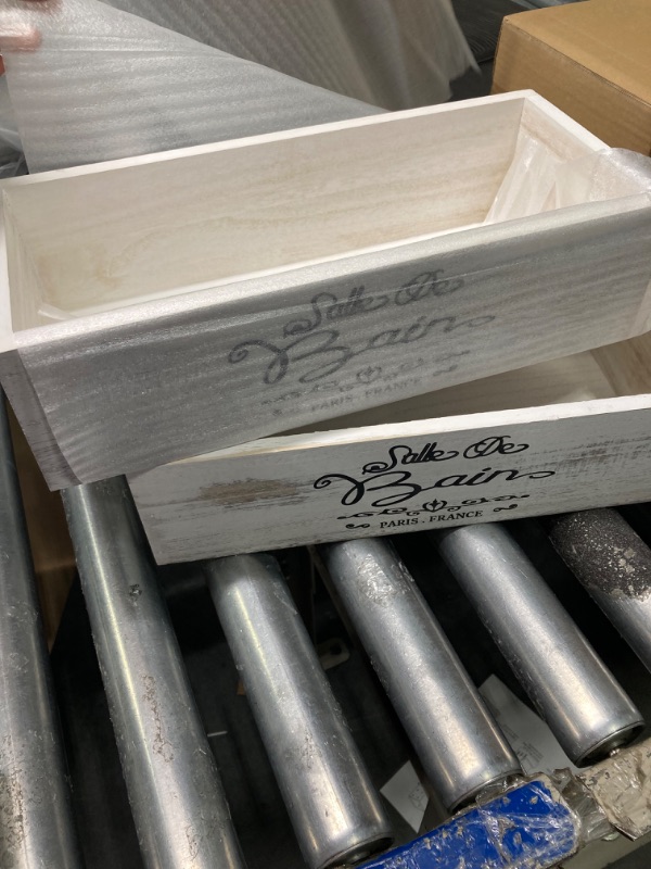 Photo 1 of Creative Zen Bathroom Decor Storage Box – 2-Pack Toilet Paper Basket – Farmhouse Bathroom Decor Organizer Box – Toilet Tank Tray for Guest Bathroom Essentials – Boho Toilet Paper Holder Box