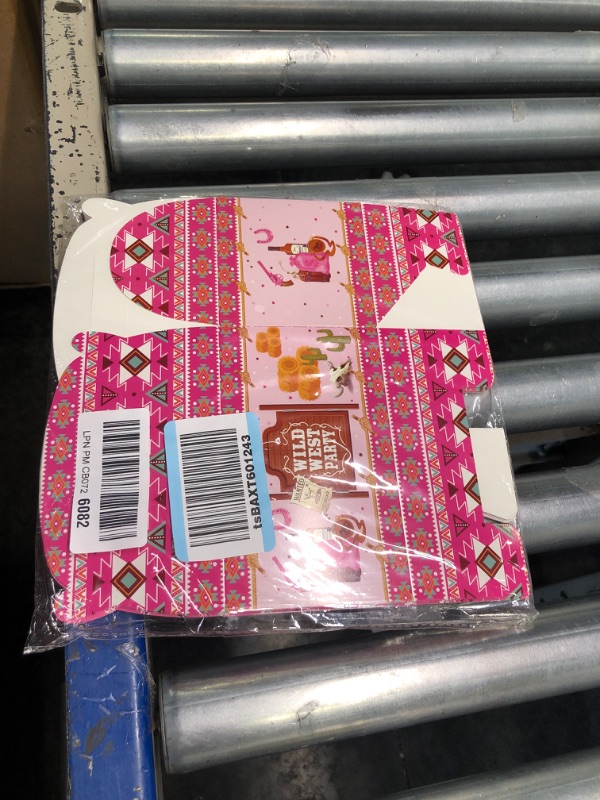 Photo 1 of 12 PCS Cowgirl Birthday Party Supplies Cowgirl Birthday Party Favor Boxes Cowgirl Goodie Bags Cowgirl Party Decoration Cowgirl Birthday Party Gift Cowgirl Birthday Party Favor