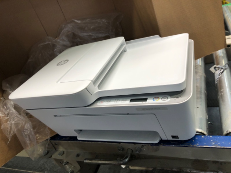 Photo 2 of HP DeskJet Plus 4155 Wireless All-in-One Printer | Mobile Print, Scan & Copy | HP Instant Ink Ready | Auto Document Feeder (3XV13A) (Renewed)