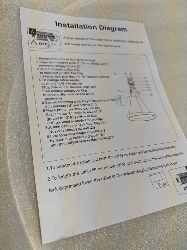 Photo 1 of Buccleuch Modern Pendant Light Dining Room 3-Ring LED Dimmable Chandelier Adjustable Cord for Living Room Over Table Staircase Entry Kitchen Island 19.7" 45W 6000K Silver ETL 3 Ring ****USED***