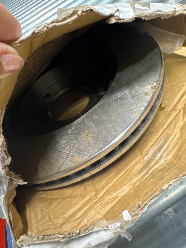 Photo 2 of ACDelco Silver 18A1424A Front Disc Brake Rotor