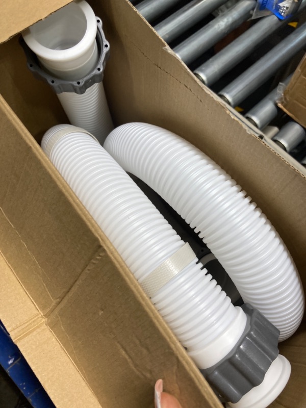 Photo 1 of 1.5" Diameter Pool Pump Replacement Hose for Intex Filter Pumps Sand Pump & Saltwater Systems - 59" Long(2 Pack)