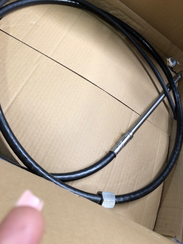 Photo 3 of Holdia Fast Connect Rotary Steering Cable Universal SSC6210 Compatible with Uflex M66X10 Uflex M66 10039 10FT