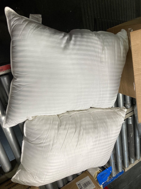 Photo 1 of 2 pack of standard white pillows 