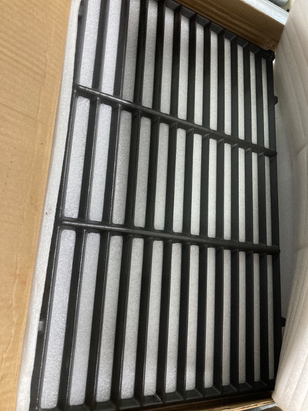 Photo 3 of Adviace 19.5 Inch Cast Iron Grill Grates for Weber Genesis 300, Genesis E310 E320 E330 S310 S320 S330 EP310 EP320 EP330 Gas Grill, 7528 7524 Cooking Grates for Weber Genesis Grill Replacement Parts. 19.5'' - Genesis 300