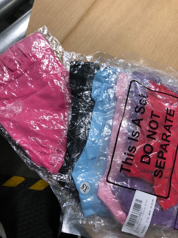 Photo 1 of 6 Pieces Dog Dresses Dog Shirt Skirt Dog Sleeveless Dress Breathable Pet Shirts with Ruffles Dog Sundress Dog Outfits for Dogs and Cats (Cute Style, XS Size) Cute Style XS Size