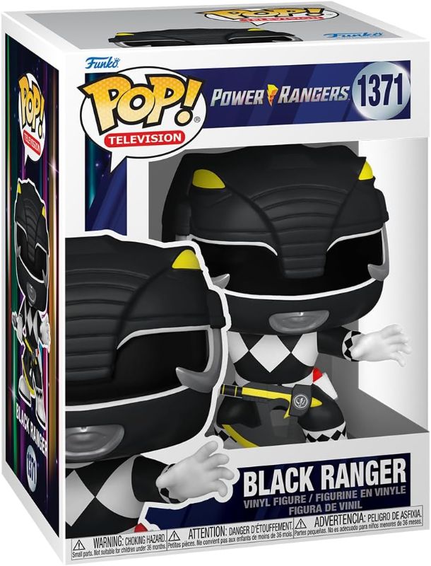 Photo 1 of Funko Pop! TV: Mighty Morphin Power Rangers 30th Anniversary - Black Ranger
