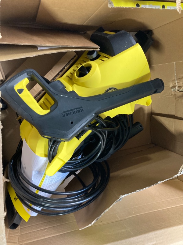 Photo 1 of 1800 PSI 1.45 GPM K 3 Power Control Cold Water Electric Pressure Washer Plus Vario and DirtBlaster Spray Wands