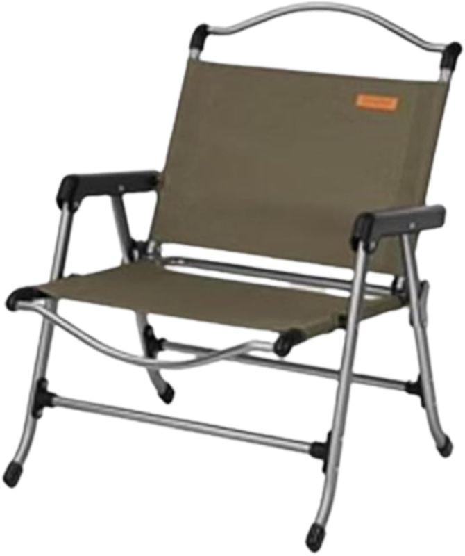 Photo 1 of Folding Camping Chairs Lightweight Picnic Chairs Aluminum Chair Frame Lawn Chairs with Armrests & Back Storage Bag Portable
