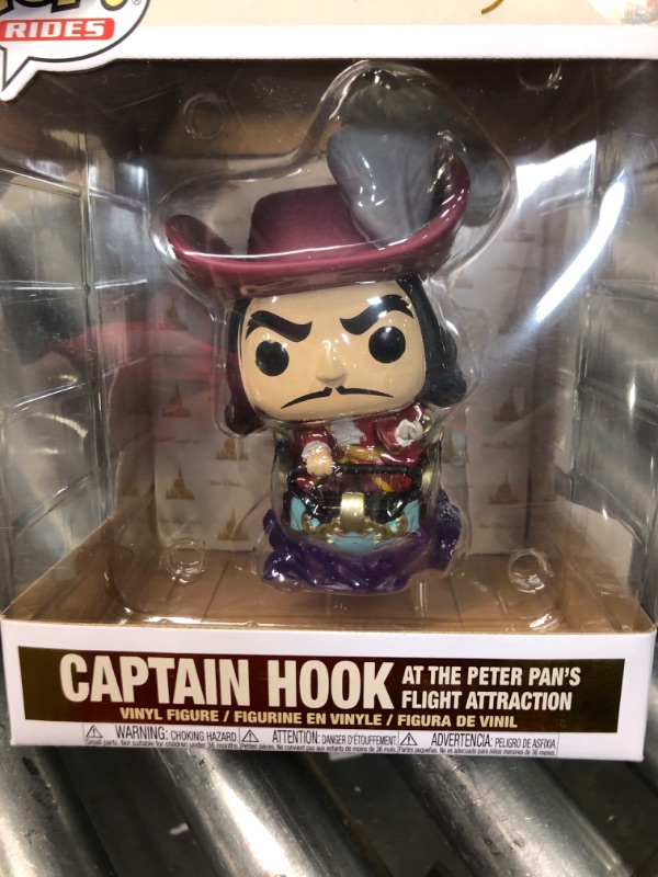 Photo 1 of Hook on Peter Pan Flight (Walt Disney World 50th) Funko Pop! Ride Classic